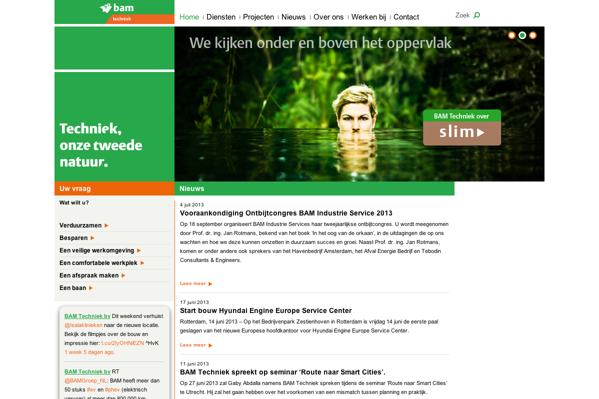 BAM Techniek - Home - desktop BAM Techniek - Home - desktop