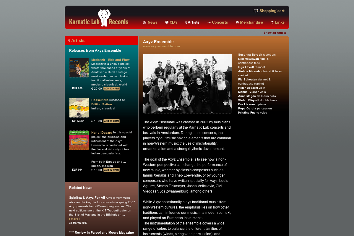 Karnatic Lab Records - Artists - desktop Karnatic Lab Records - Artists - desktop